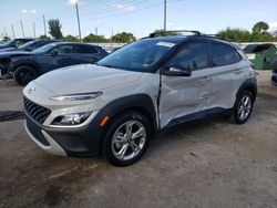 Salvage cars for sale at Miami, FL auction: 2023 Hyundai Kona SEL