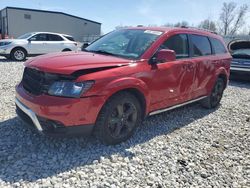 Salvage cars for sale from Copart Wayland, MI: 2019 Dodge Journey Crossroad