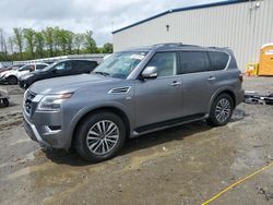 Salvage cars for sale from Copart Spartanburg, SC: 2022 Nissan Armada SL