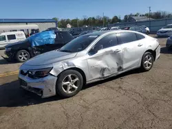 Salvage cars for sale from Copart Pennsburg, PA: 2018 Chevrolet Malibu LS