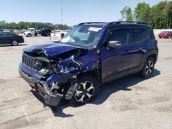 Vehiculos salvage en venta de Copart Dunn, NC: 2021 Jeep Renegade Trailhawk