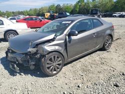 Salvage cars for sale at Mebane, NC auction: 2012 KIA Forte SX