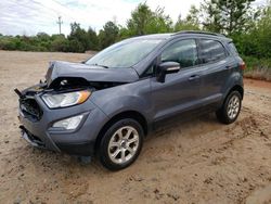 Salvage cars for sale at China Grove, NC auction: 2019 Ford Ecosport SE