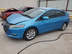 Salvage cars for sale at Haslet, TX auction: 2010 Honda Insight EX