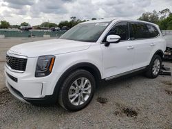 Salvage cars for sale at Riverview, FL auction: 2022 KIA Telluride LX