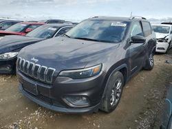 Salvage cars for sale at Grand Prairie, TX auction: 2019 Jeep Cherokee Latitude Plus