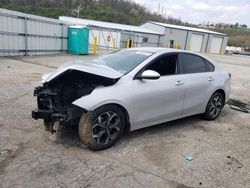 Salvage cars for sale from Copart West Mifflin, PA: 2020 KIA Forte FE