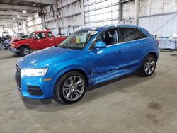 Salvage cars for sale at Woodburn, OR auction: 2016 Audi Q3 Premium Plus