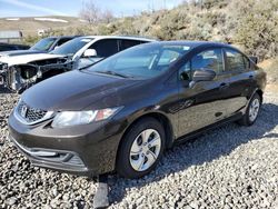 Salvage cars for sale from Copart Reno, NV: 2014 Honda Civic LX