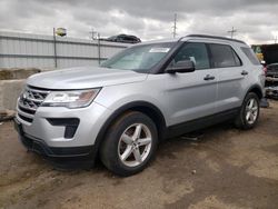 Salvage cars for sale at Chicago Heights, IL auction: 2018 Ford Explorer