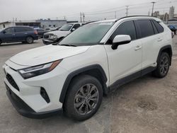 Salvage cars for sale from Copart Sun Valley, CA: 2022 Toyota Rav4 XLE Premium