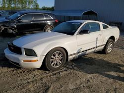 Salvage cars for sale from Copart Spartanburg, SC: 2007 Ford Mustang