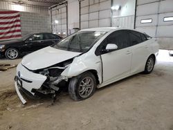 Salvage cars for sale at Columbia, MO auction: 2017 Toyota Prius