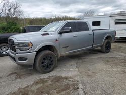 Salvage trucks for sale at West Mifflin, PA auction: 2022 Dodge 3500 Laramie