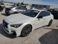 Salvage cars for sale at Haslet, TX auction: 2019 Infiniti Q50 RED Sport 400
