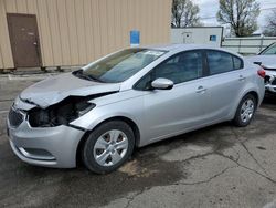 Salvage cars for sale from Copart Moraine, OH: 2014 KIA Forte LX