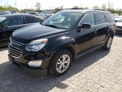 Chevrolet salvage cars for sale: 2017 Chevrolet Equinox LT