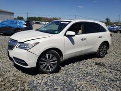 Acura mdx Technology salvage cars for sale: 2016 Acura MDX Technology