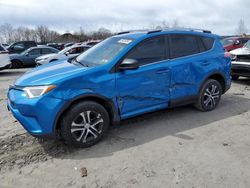 Salvage cars for sale at Duryea, PA auction: 2016 Toyota Rav4 LE