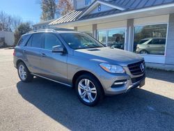 Salvage cars for sale at North Billerica, MA auction: 2014 Mercedes-Benz ML 350 4matic