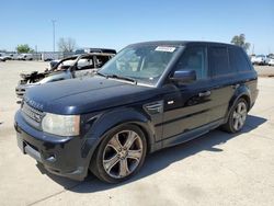 Salvage cars for sale from Copart Sacramento, CA: 2010 Land Rover Range Rover Sport SC