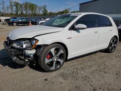 Vehiculos salvage en venta de Copart Spartanburg, SC: 2017 Volkswagen GTI S