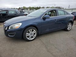 Salvage cars for sale at Pennsburg, PA auction: 2013 Volvo S60 T5