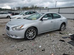 Salvage cars for sale at Lawrenceburg, KY auction: 2012 Nissan Maxima S