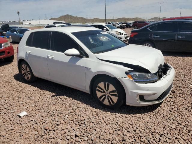 2016 Volkswagen E-GOLF SEL Premium