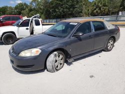 Chevrolet salvage cars for sale: 2009 Chevrolet Impala 1LT