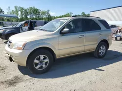 Salvage cars for sale at Spartanburg, SC auction: 2009 KIA Sorento LX