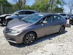 Salvage cars for sale at Cicero, IN auction: 2014 Honda Civic EX