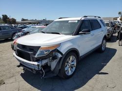 Salvage cars for sale at Martinez, CA auction: 2014 Ford Explorer XLT