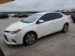 2014 Toyota Corolla ECO en venta en Grand Prairie, TX