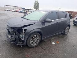 Salvage cars for sale at North Las Vegas, NV auction: 2018 Chevrolet Sonic LT