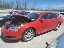 Chevrolet salvage cars for sale: 2012 Chevrolet Impala LTZ