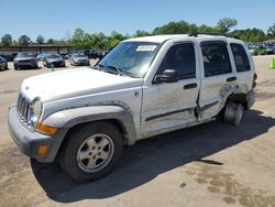 Jeep Liberty Sport salvage cars for sale: 2007 Jeep Liberty Sport