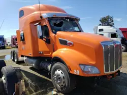 Peterbilt salvage cars for sale: 2021 Peterbilt 579