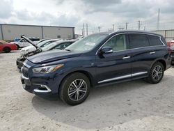 Salvage cars for sale at Haslet, TX auction: 2019 Infiniti QX60 Luxe