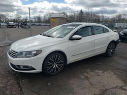 Salvage cars for sale at Chalfont, PA auction: 2014 Volkswagen CC VR6 4MOTION