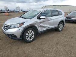 Salvage cars for sale from Copart Rocky View County, AB: 2012 Honda CR-V EXL