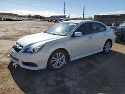 Salvage cars for sale from Copart Colorado Springs, CO: 2014 Subaru Legacy 2.5I Premium