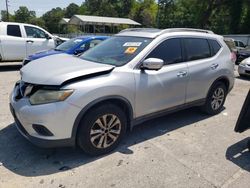 Salvage cars for sale at Savannah, GA auction: 2015 Nissan Rogue S