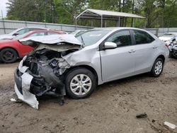 Salvage cars for sale from Copart Austell, GA: 2014 Toyota Corolla L