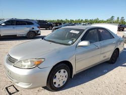 Carros salvage a la venta en subasta: 2004 Toyota Camry LE