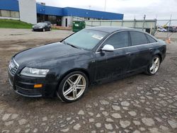 Salvage cars for sale from Copart Woodhaven, MI: 2010 Audi S6 Prestige