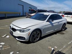 Salvage cars for sale at Vallejo, CA auction: 2014 BMW 428 I Sulev