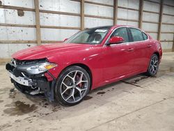 Salvage cars for sale from Copart Columbia Station, OH: 2020 Alfa Romeo Giulia TI