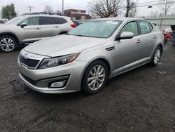 Salvage cars for sale at New Britain, CT auction: 2014 KIA Optima EX