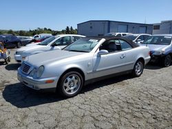 Salvage cars for sale at Vallejo, CA auction: 1999 Mercedes-Benz CLK 320